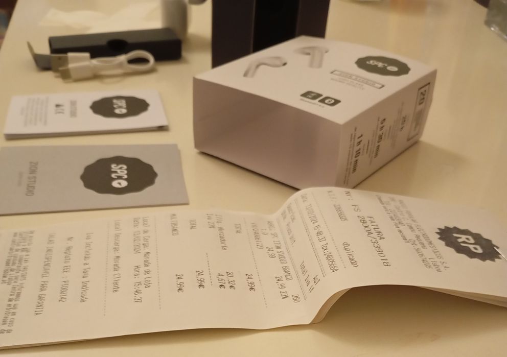 Fones sem fio SPC Zion Studio NOVO