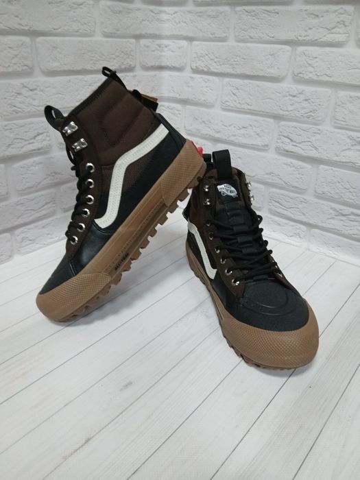Жіночі зимові чоловічі VANS Gore-tex Sk8-hi Mte-3 Shoes (demitasse/bla