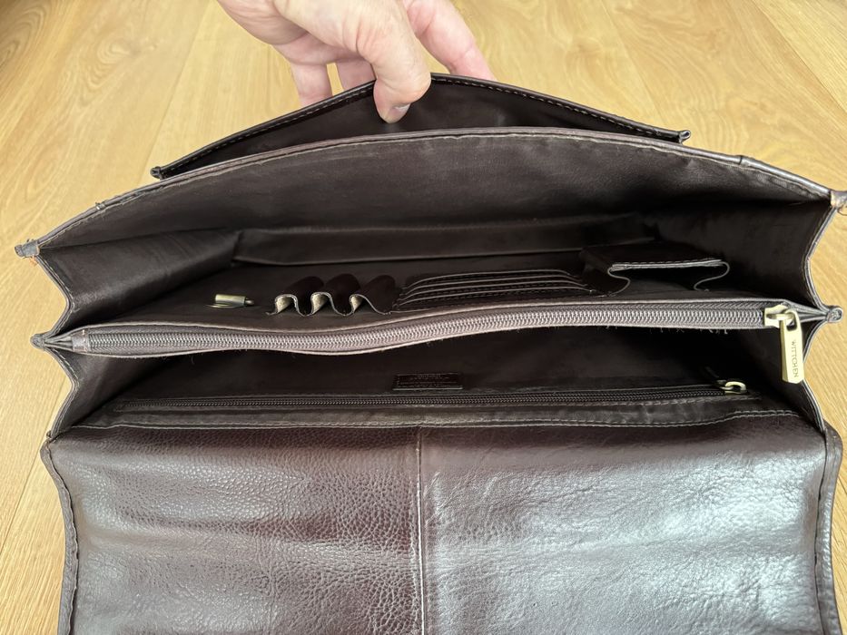 Teczka WITTCHEN Florence brązowa.