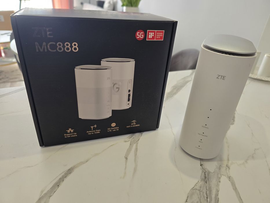 Router 5G ZTE MC888D – Wi-Fi 6, LTE, Snapdragon X62