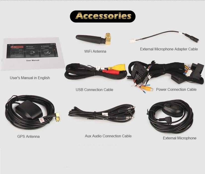 CarPlay Radio GPS WiFi MP3 Android BMW E90 E91 E92 E93 E60 E61 E63 E64