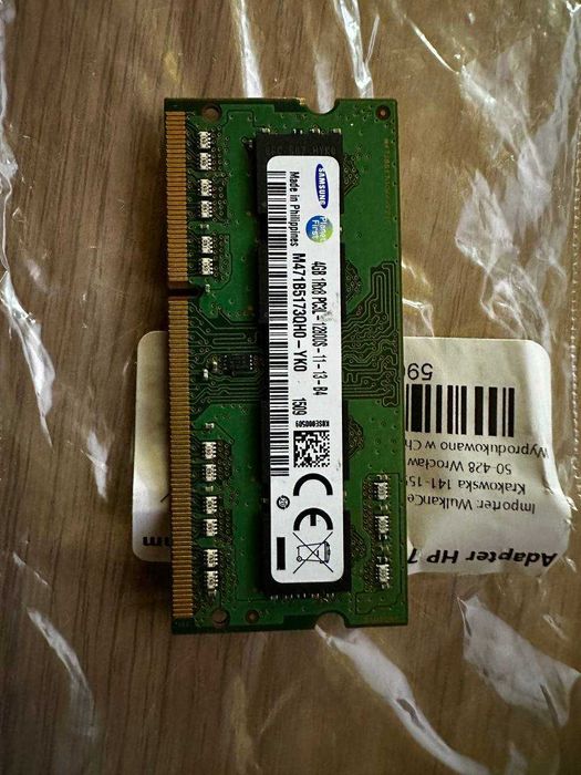 Samsung DDR3 DDR3L Memory Ram SODIMM Laptop RAM 4GB