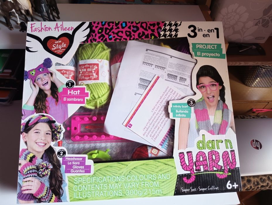 Zestaw kreatywny szydełkowanie wyplatanie