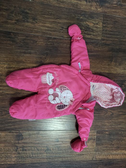 Kombinezon niemowlęcy noworodkowy dla dziewczynki 62 wyprawka