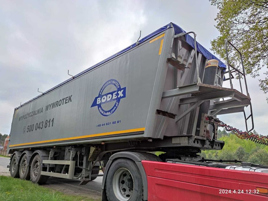 WYNAJEM Kempf 50m3 WYWROTKI I INNE 20m3-65m3 Bodex Wielton Schmitz