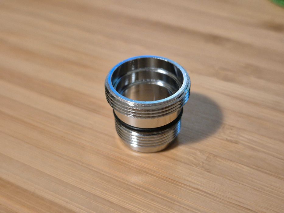 Adapter przejściówka do perlatora z M18,5 na M22 Ikea Kludi Grohe