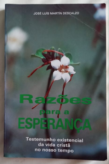 Livro " Razões para a Esperança"