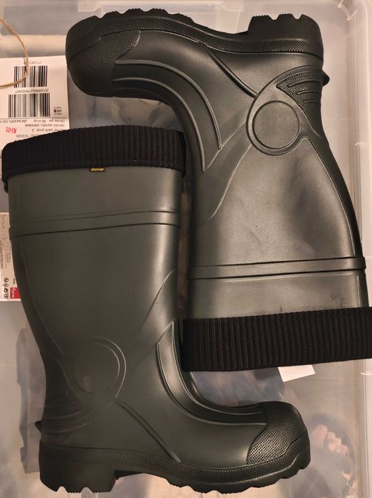 Buty filcowo-gumowe wzór. 03 z wkładami filcowymi wzór 902A/MON