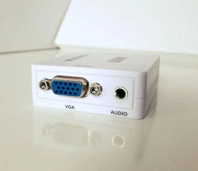Переходник VGA на HDMI конвертер для ПК,