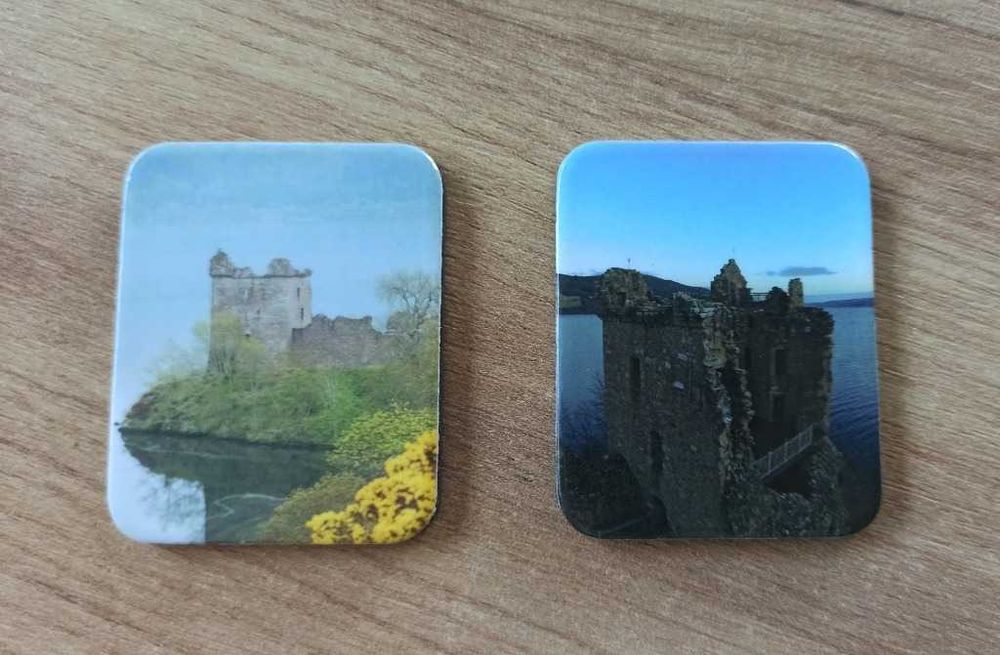 Magnes na lodówkę Szkocja  zamki 2 szt.