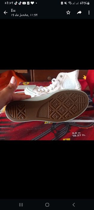 Sapatilhas all star, nunca usadas tamanho 37