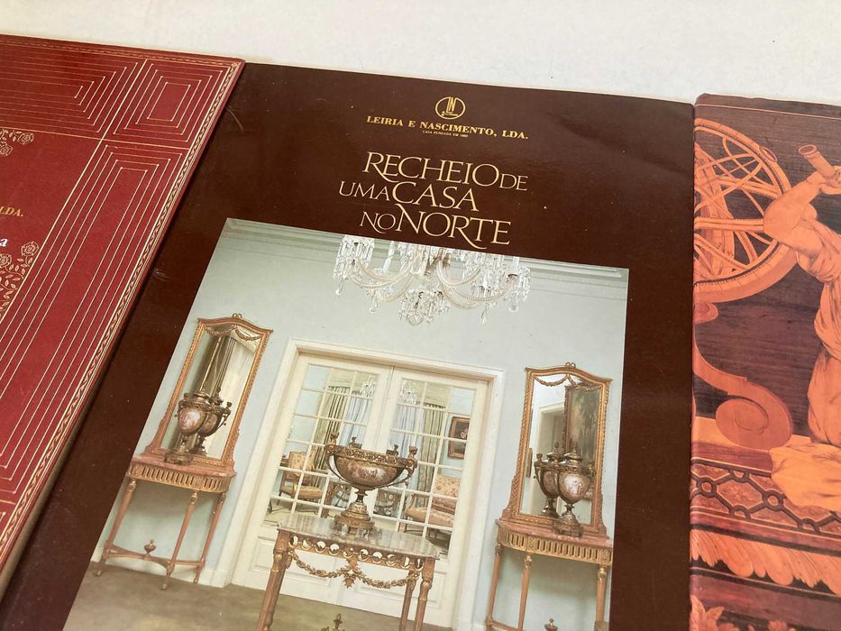 3 Livros (Recheio de Uma Casa no Norte + Recheio de um Palácio Lisboa)