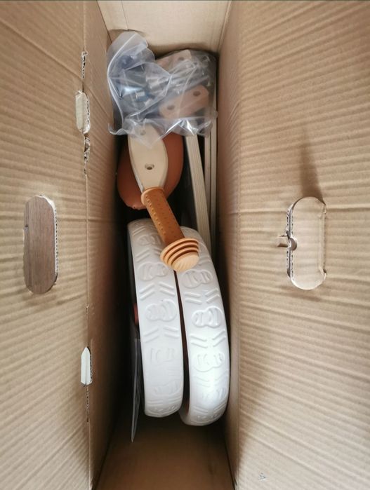 Nowy rowerek biegowy kinderkraft runner drewniany rower dziecięcy