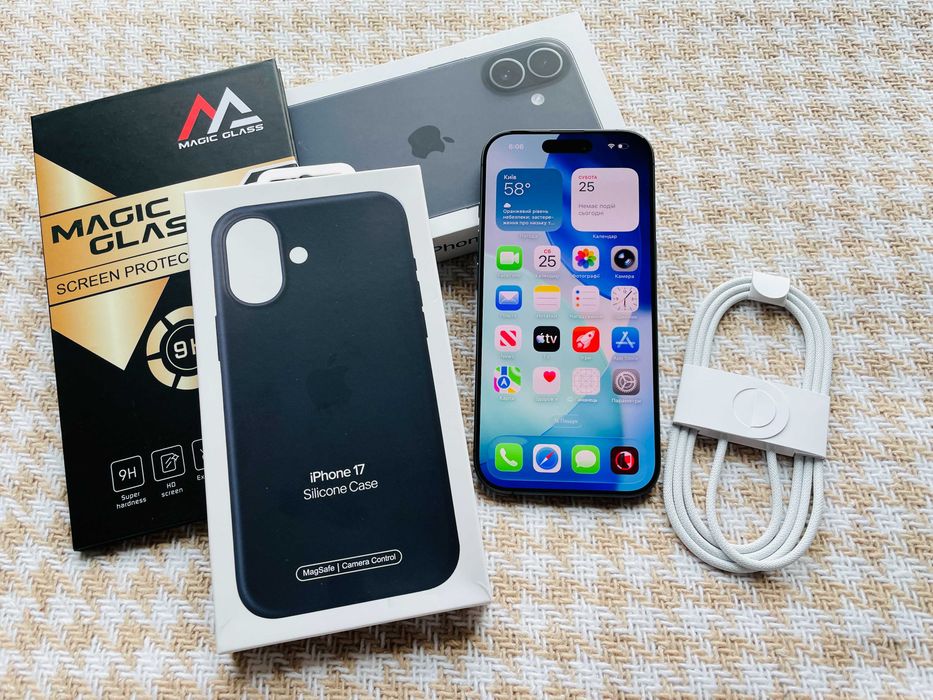 NEW IPHONE 17 256Gb Black НОВИЙ NEVERLOCK mdm ( 70402)