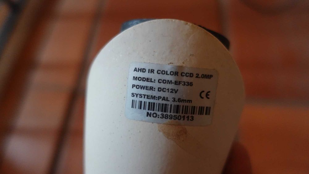 Gravador de câmara de vigilância e 3 câmaras