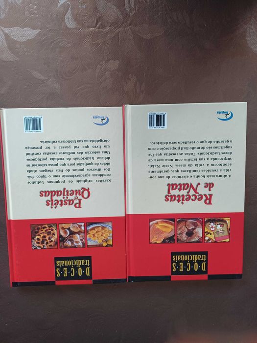 Livros de receitas Doces - NOVOS