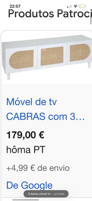 Movel tv Homa estado novo