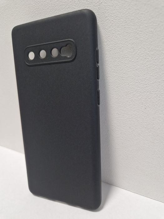 Back Case MATT do Samsung Galaxy S10 PLUS Czarny