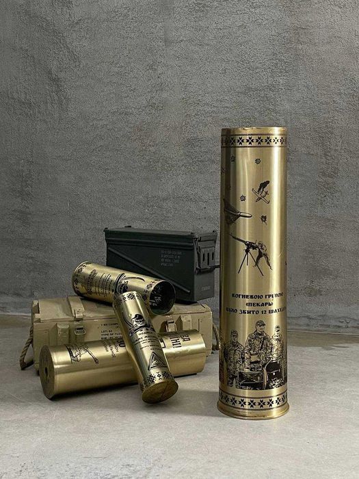 Лазерне гравіювання на гільзах. Ваші гільзи — наше оформлення • Львів