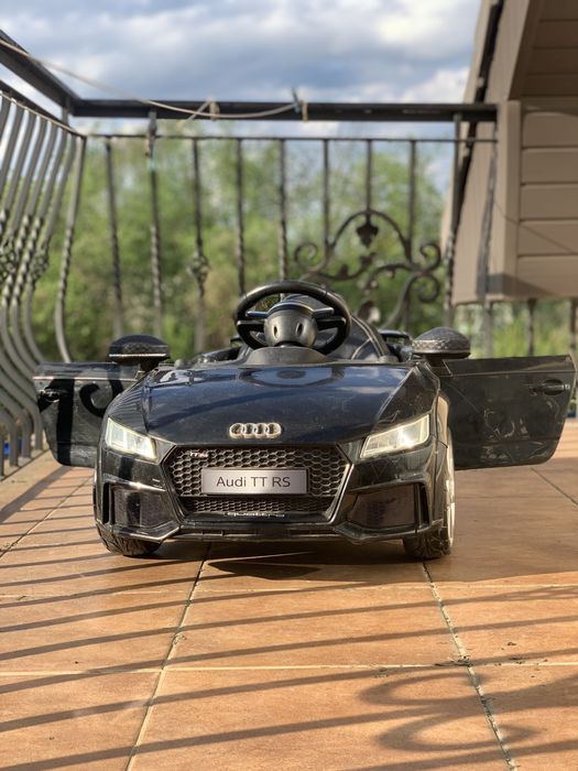 AUDI TT RS dla dzieci, samochód, samochodzik, czarne auto