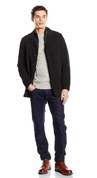 Nowa kurtka męska Brema 605FW czarna 3w1 kamizelka