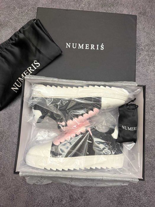 Кеды Numeris Atelier Black Pink White ОРИГИНАЛ