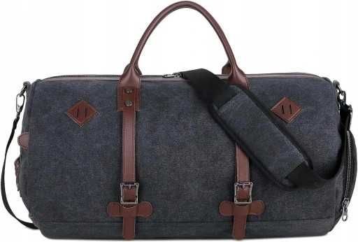 MEIJMJIA YMTECH torba sportowa i podróżna, na ramię SZARO-BRAZOWA