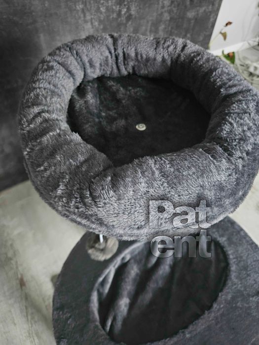 Drapak dla kota domek słupek do drapania legowisko kot dom 3 poziomy