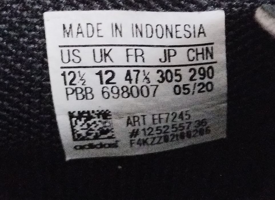 Buty korki piłkarskie 47 1/3 Adidas Goletto VII FG black