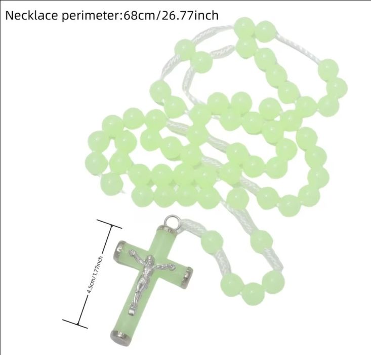Piękny różaniec, Prezent dla Babci. Nowy. Pamiątka z Fatimy.
