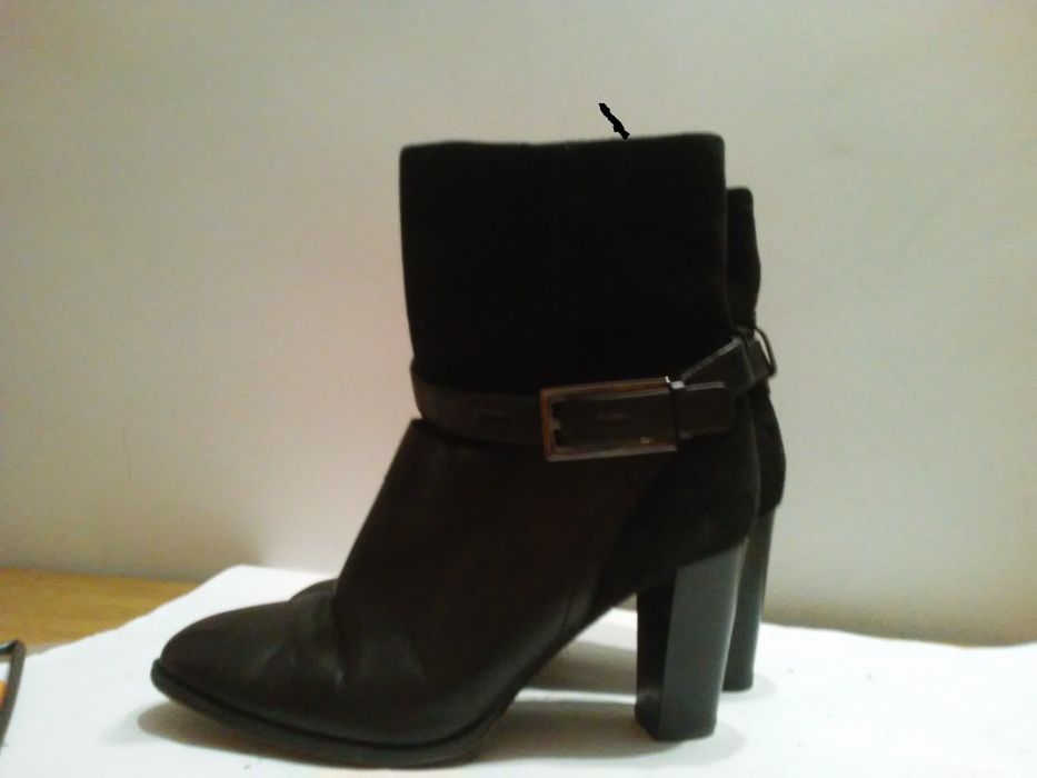 buty-botki/ kozaki- CLARKS roz.6/39 SKÓRA NATURALNA!!