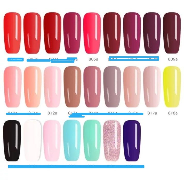 Vernizes de gel qualidade top, sem TPO , desde