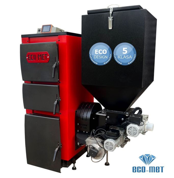 Dofinansowanie "Czyste powietrze" Kocioł TECHNIX PELL LUX 15kW pellet