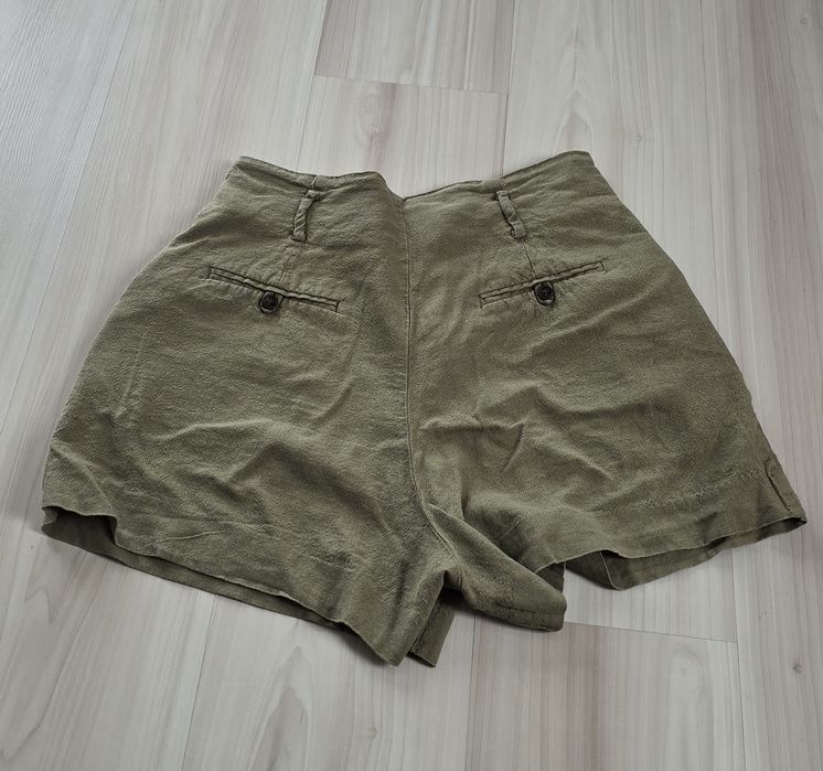 Spodenki szorty ZARA rozm.38 ( 50% len)