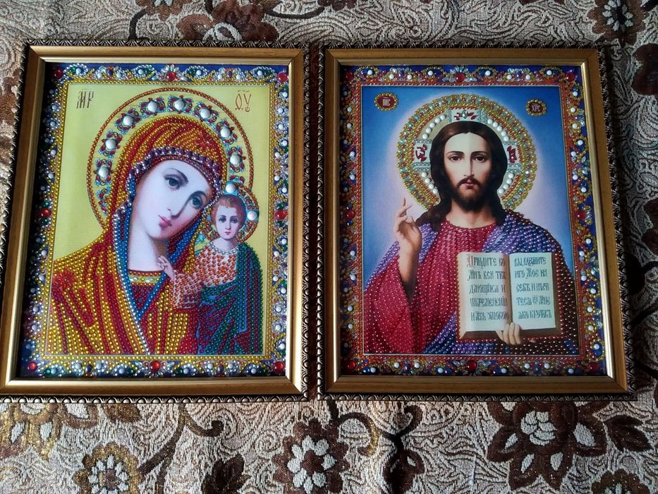 Ікони алмазна мозаїка