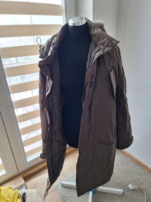 Kurtka zimowa męska XXL khaki jak nowa
