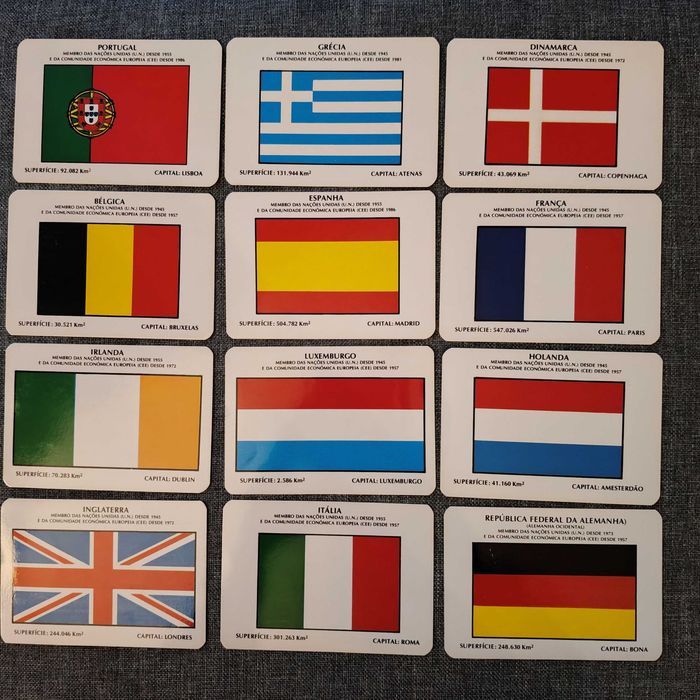 Série de Calendários de Bandeiras da CEE (1988)