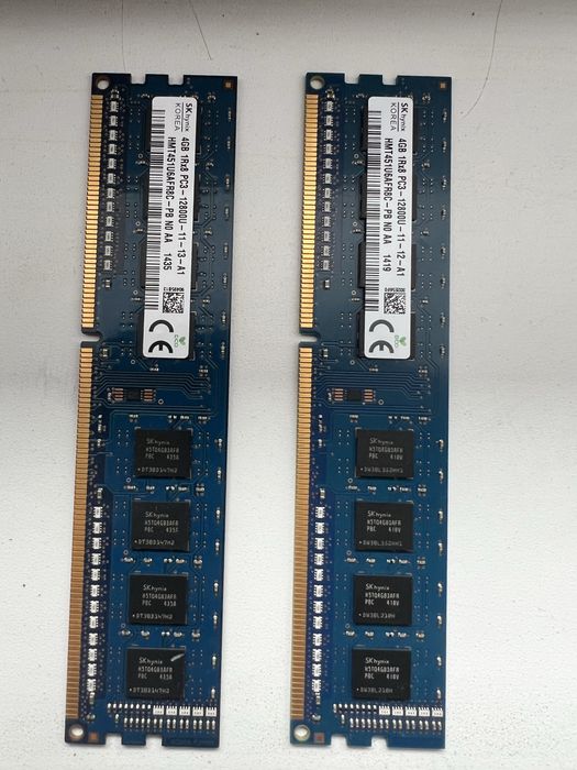 8gb ram ddr3 dwie kości