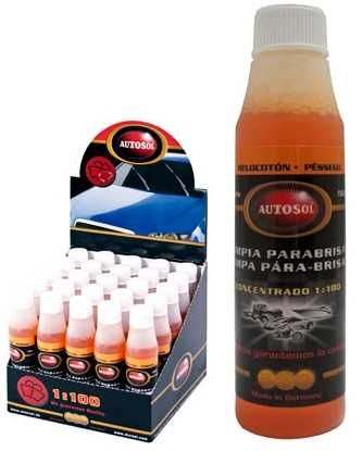 Liquido concentrado limpa para-brisas Autosol Germany pack 25 unidades
