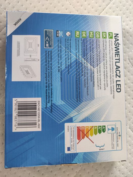Nowy naświetlacz 100W neutralny