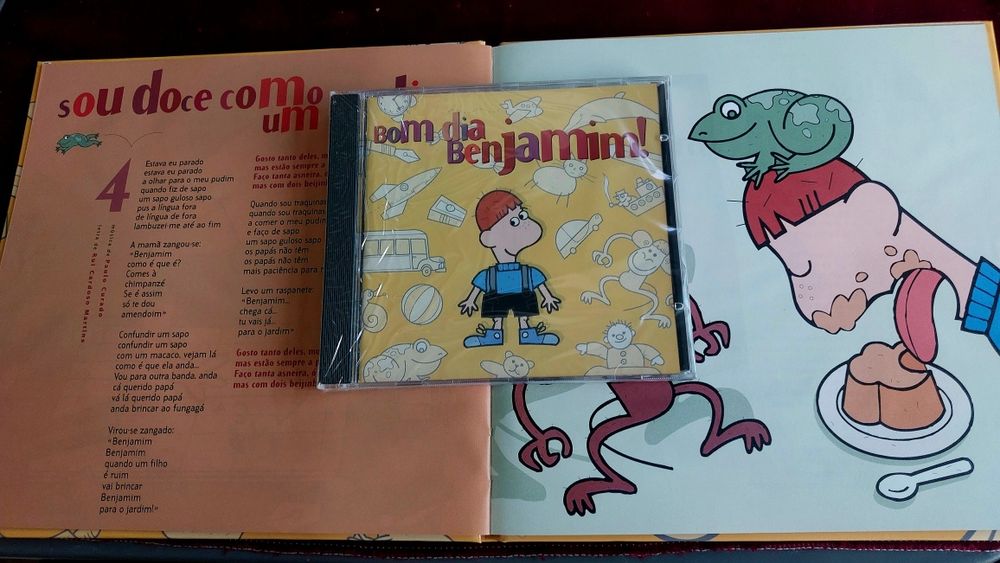 Bom dia Benjamim Livro +Cd+ K7