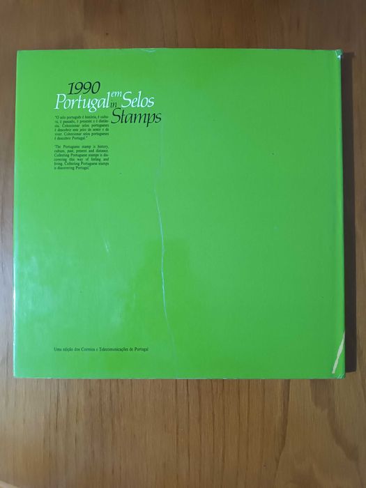 Livros selos 1990 completo com selos