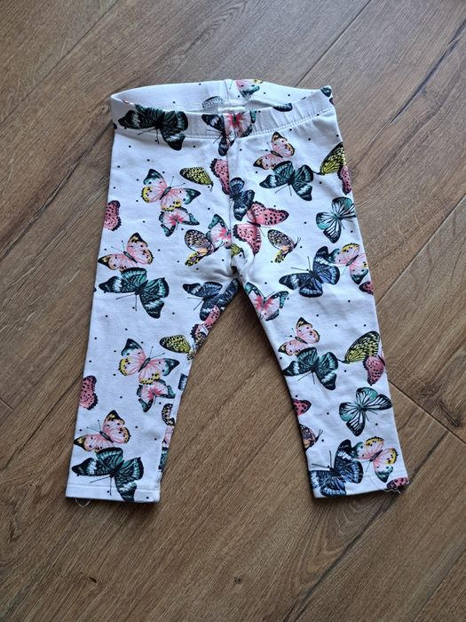 Legginsy w motylki H&M 80