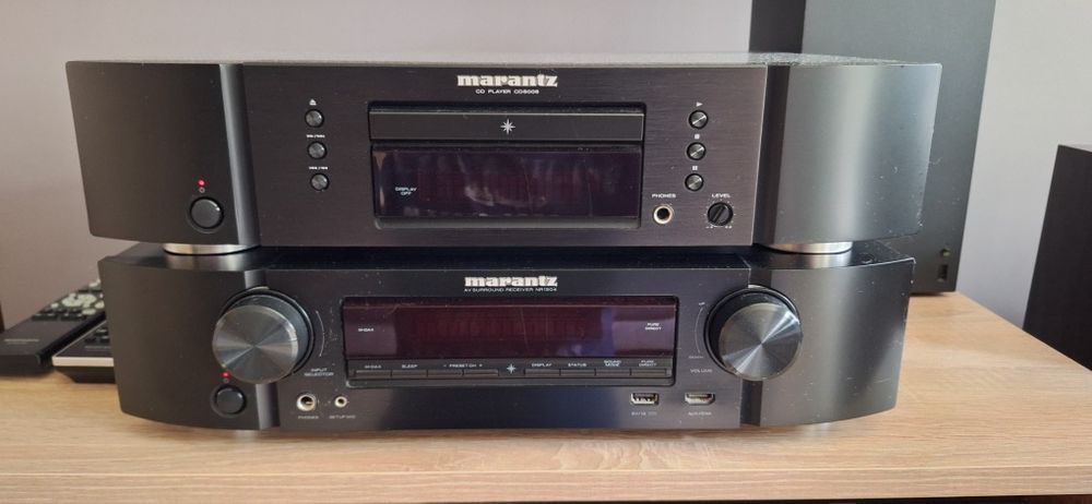 Sprzęt Marantz amplituner i Cd player