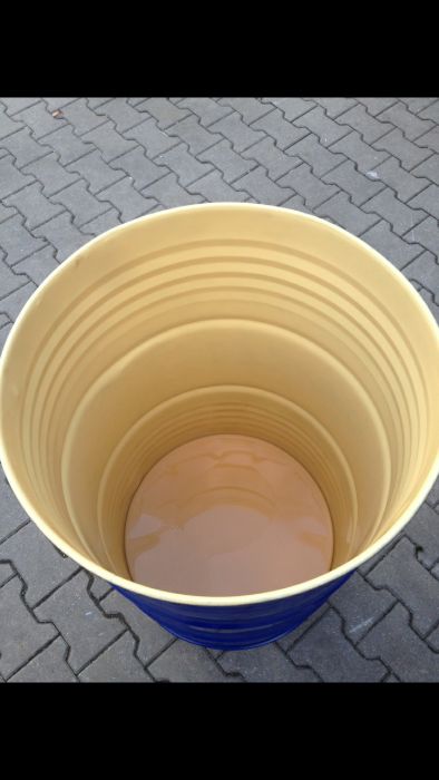 Beczka 200 l metalowa z deklem i obręczą