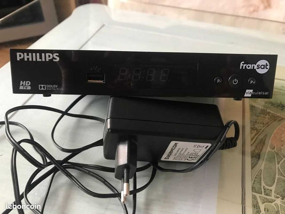 receptor Box Decodificador de satélite Philips DSR 3031 FRANSAT TNT