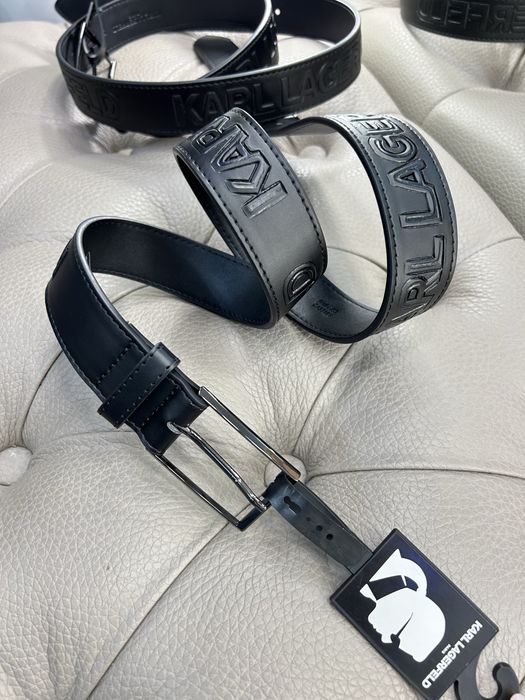 Чоловічий ремінь Karl Lagerfeld М оригінал