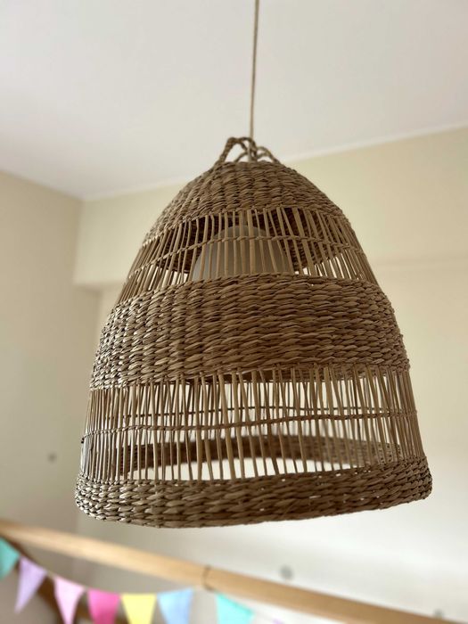 Abajur p/candeeiro de junça