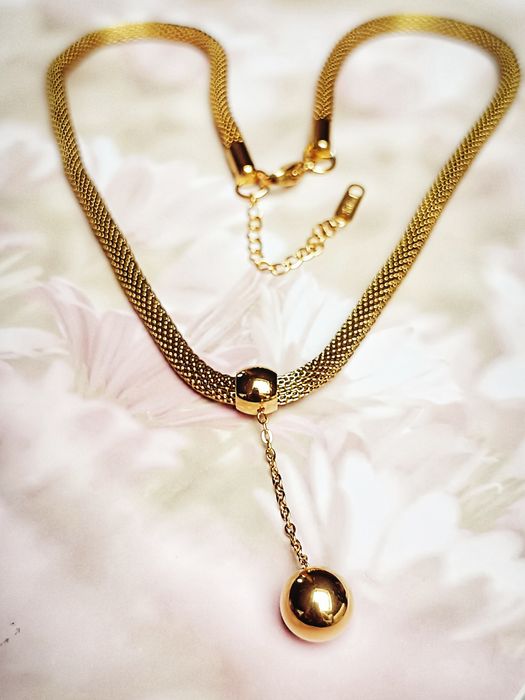 Naszyjnik Art Déco – Stal Nierdzewna 316L Premium