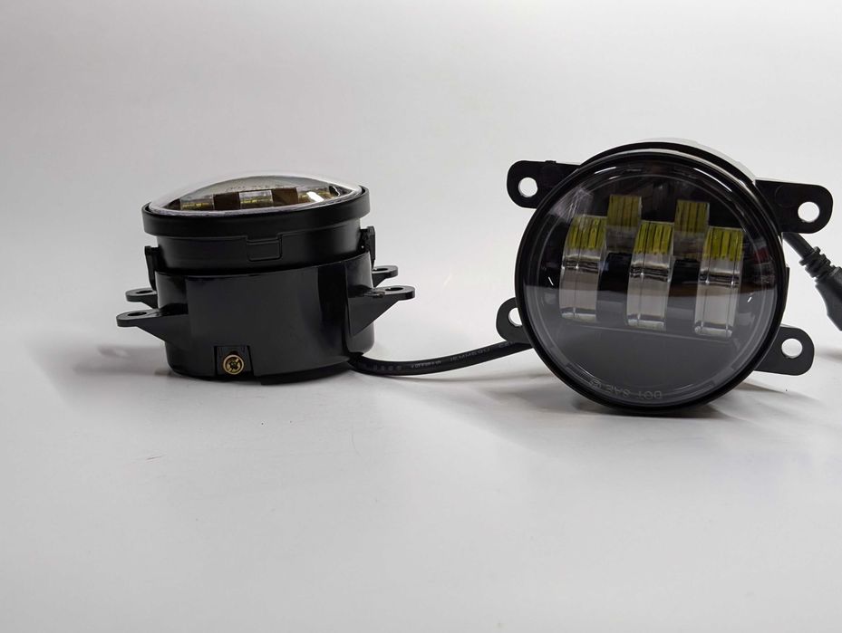 Противотуманные фары LED универсальная 3,5 дюйма 90мм туманка 50W ватт